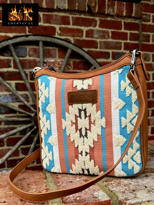 Wrangler Western Cilia Crossbody Tote Handbag