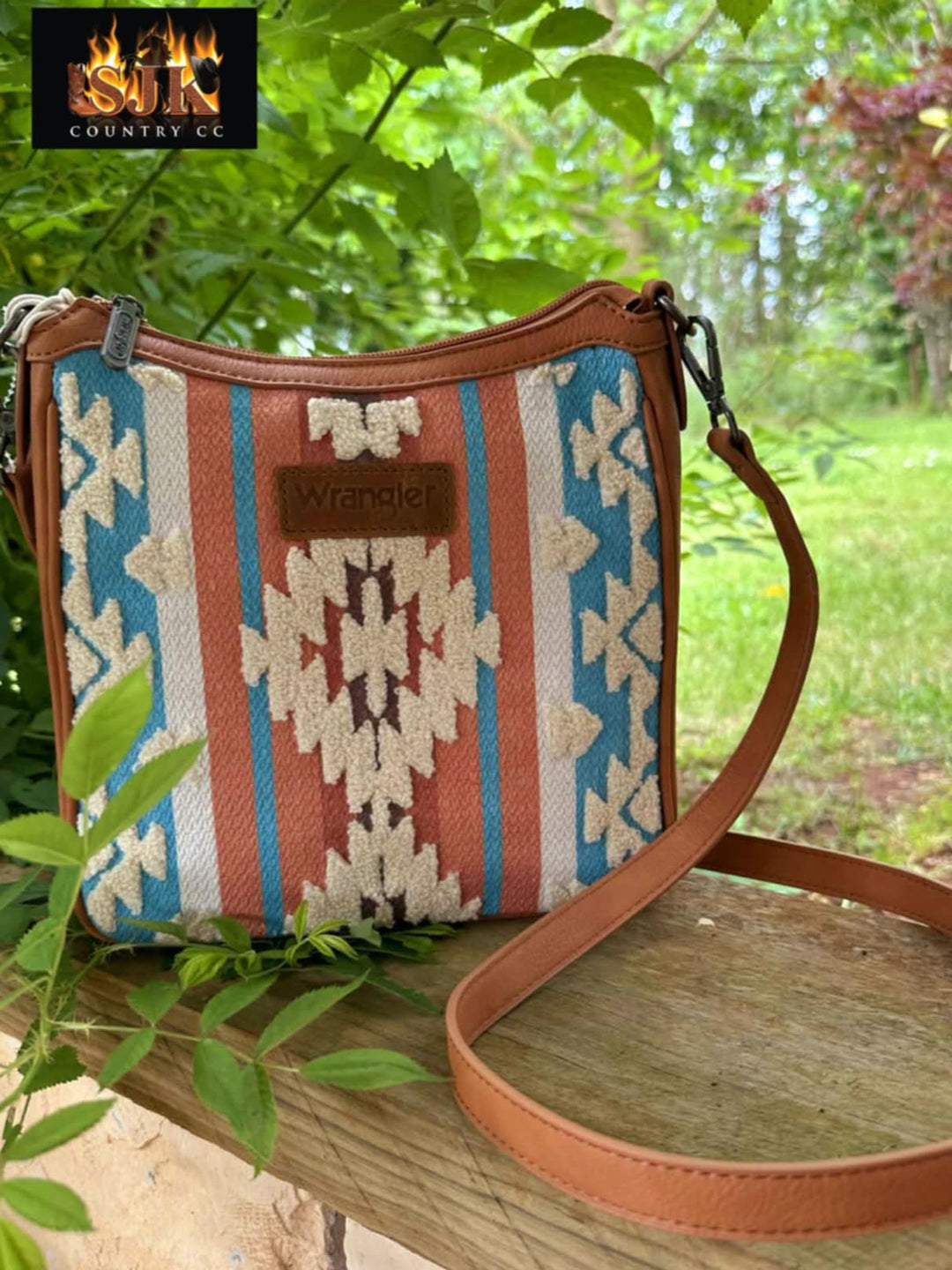 Wrangler Western Cilia Crossbody Tote Handbag