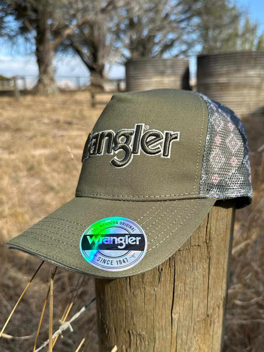 Wrangler Ladies Petra High Profile Ponytail Cap