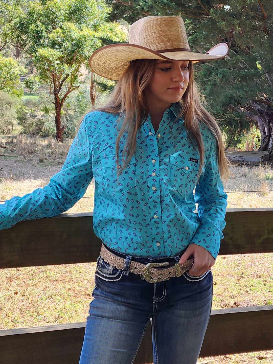 Wrangler Janice Western Arena Shirt