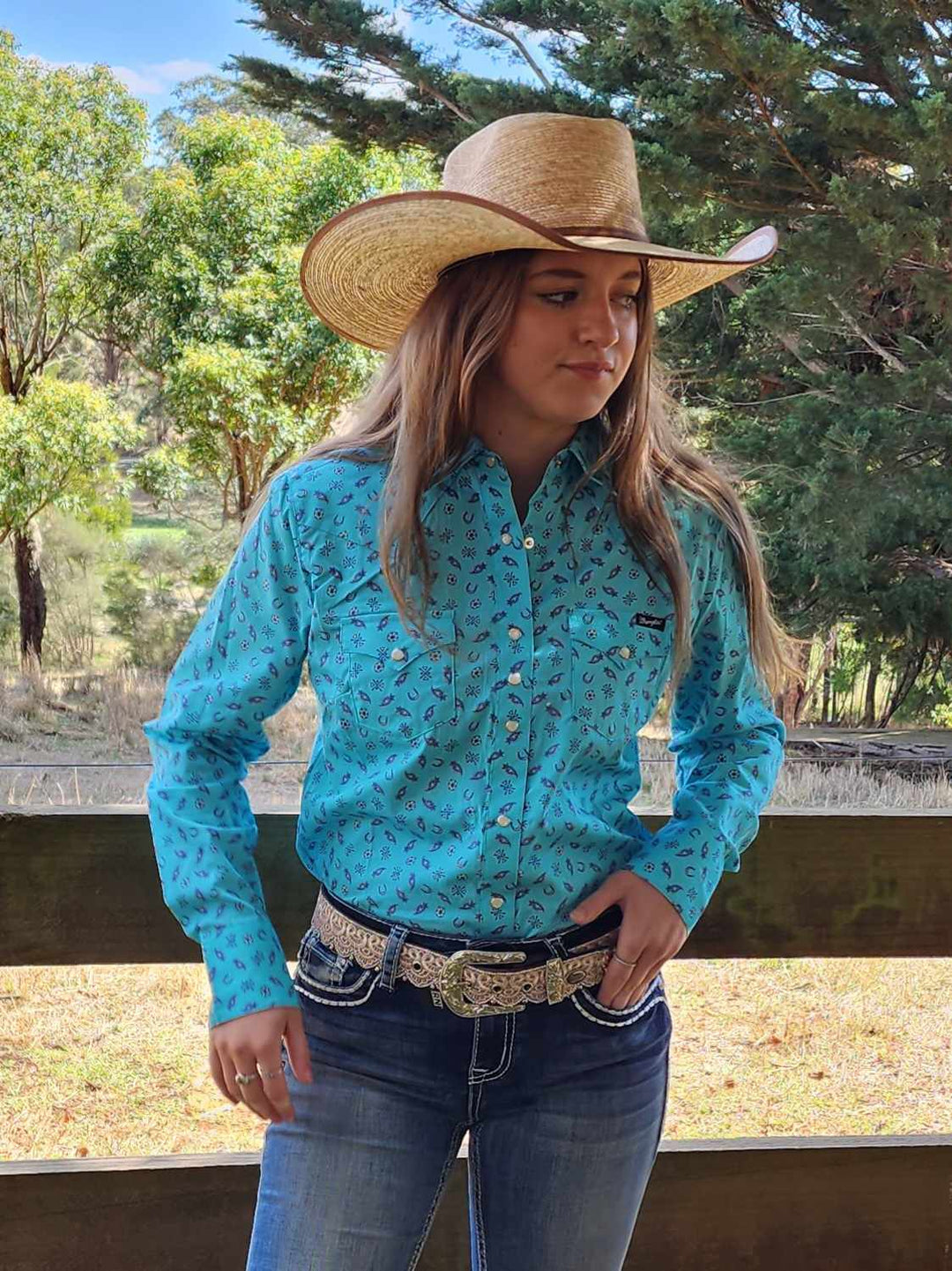 Wrangler Janice Western Arena Shirt