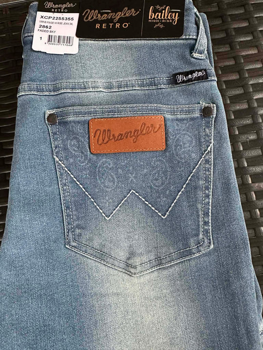 Wrangler High Rise Paige Stretch Riding Jeans - Super COMFY