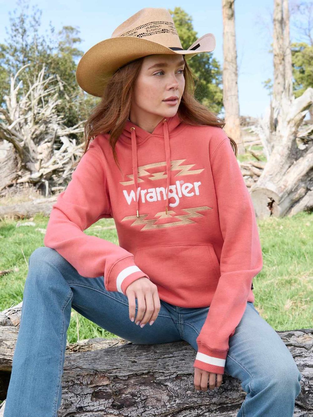 Wrangler Sarah Pull over  Hooded Jumper Hoodie