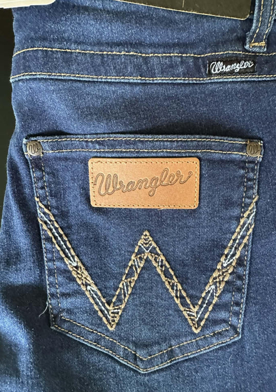 Wrangler Tia Mae Mid Rise Stretchy Riding Jeans