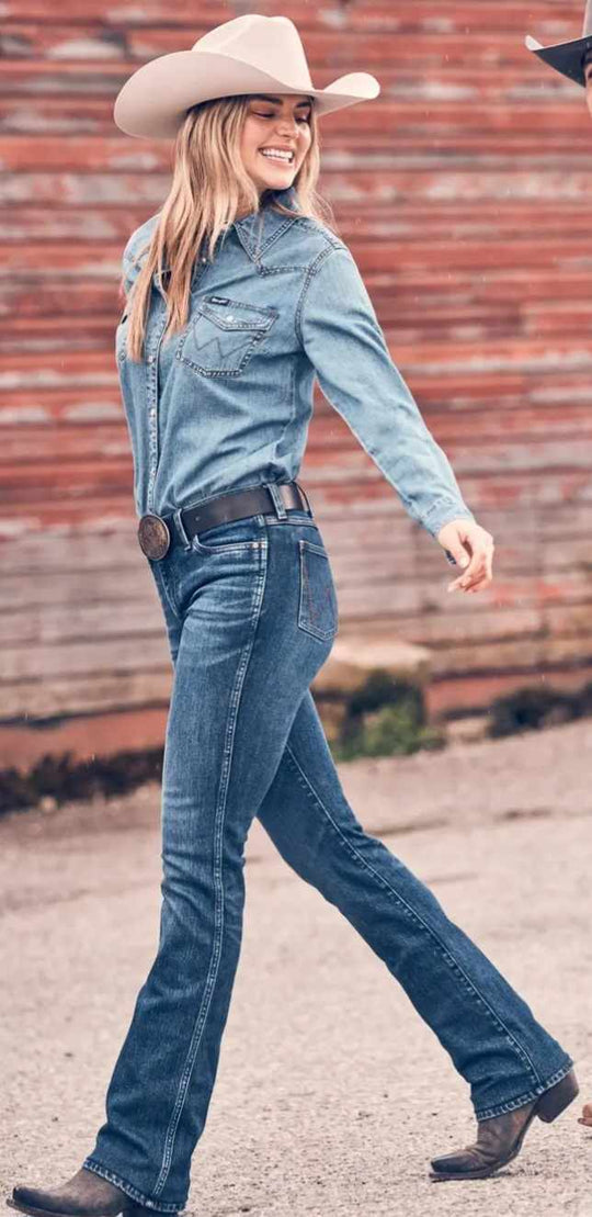 Wrangler Ladies BAILEY ISLA High Rise Jeans