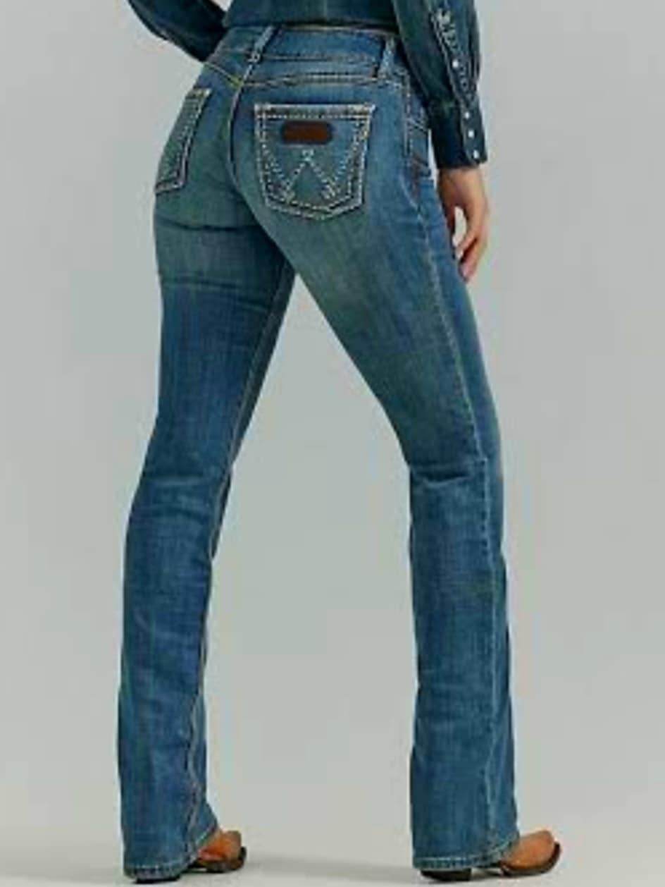 Wrangler Retro Sadie Low rise Riding Jeans 34" Leg