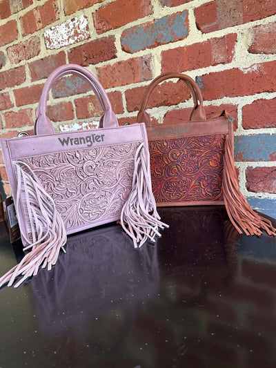 Wrangler Western Adelyn Crossbody Tote Handbag
