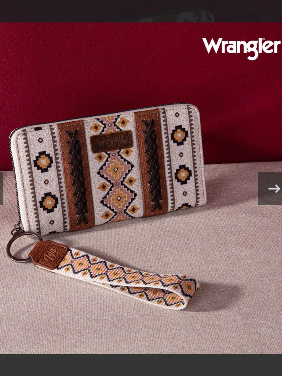 Wrangler Western Wallet/ Wristlet