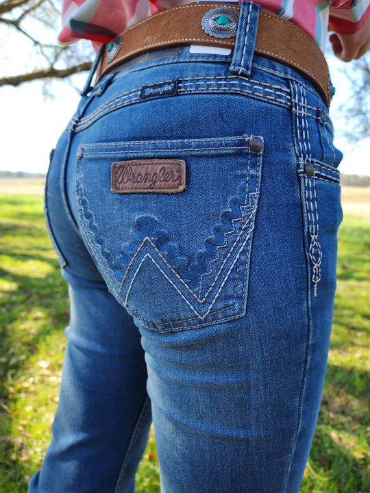 Wrangler Sadie Low Rise Stretch  " Ginny " Jeans