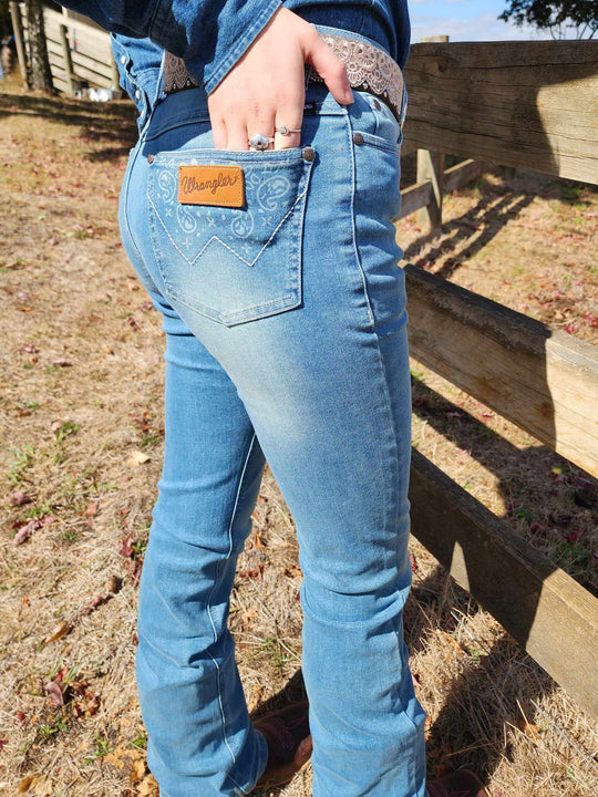 Wrangler High Rise Paige Stretch Riding Jeans