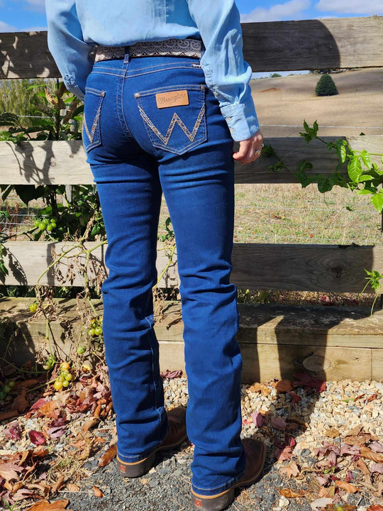 Wrangler Tia Mae Slim Leg Stretch Riding Jeans