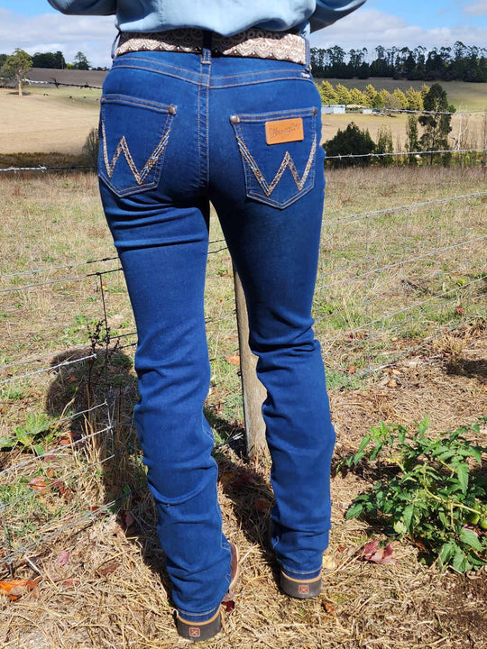 Wrangler Tia Mae Slim Leg Stretch Riding Jeans