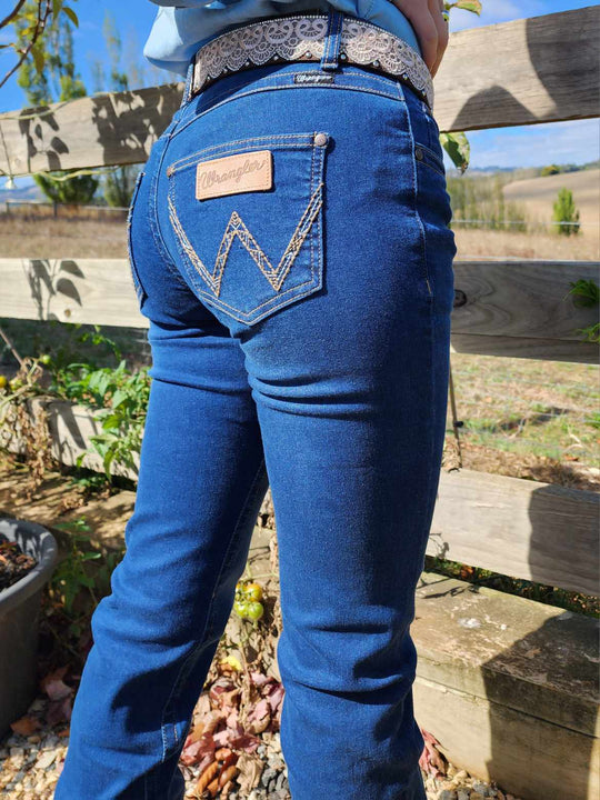 Wrangler Tia Mae Slim Leg Stretch Riding Jeans