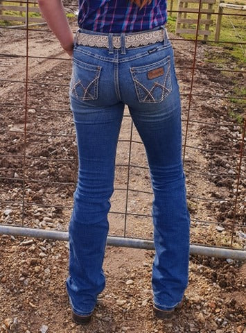 Wrangler Retro Mae Deadwood Stretch Jeans 34" Leg