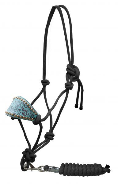 Halter Bronc - Cowboy  Bronc Style Rope Halter and Lead