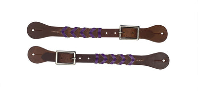 Strap - Ladies Size Harness Leather Spur Straps