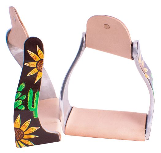 Stirrups - Sunflower Angled Stirrup Set