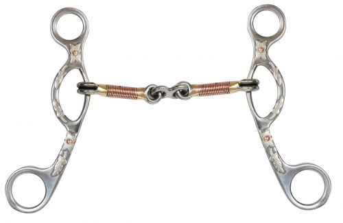 Bit -  Argentine snaffle with dogbone mouth 5.5"