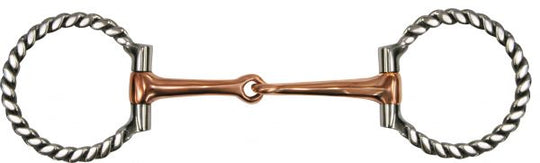 Bits - Stainless Steel & Copper D Ring Snaffle