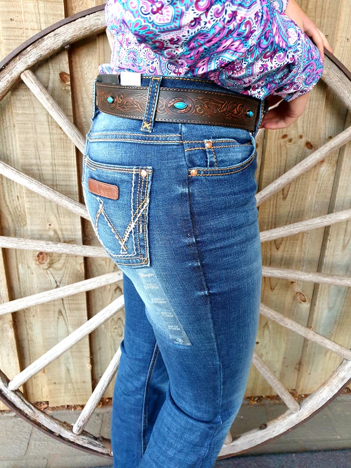 Wrangler Retro Mae Steadfast Jeans 36" Long Leg