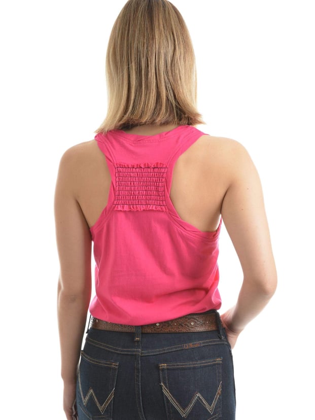 Wrangler Cassie Singlet Top Fuschia