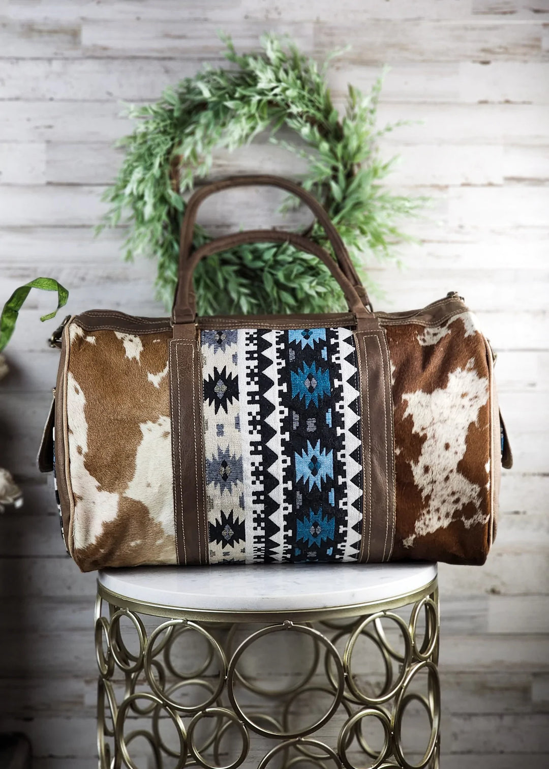 Duffle - Weekender Genuine Hide Travel Bag