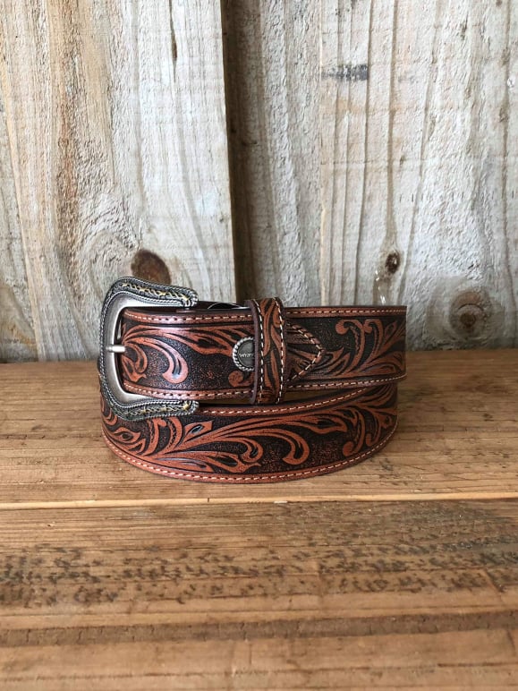 Wrangler Unisex Dusty Leather Belt