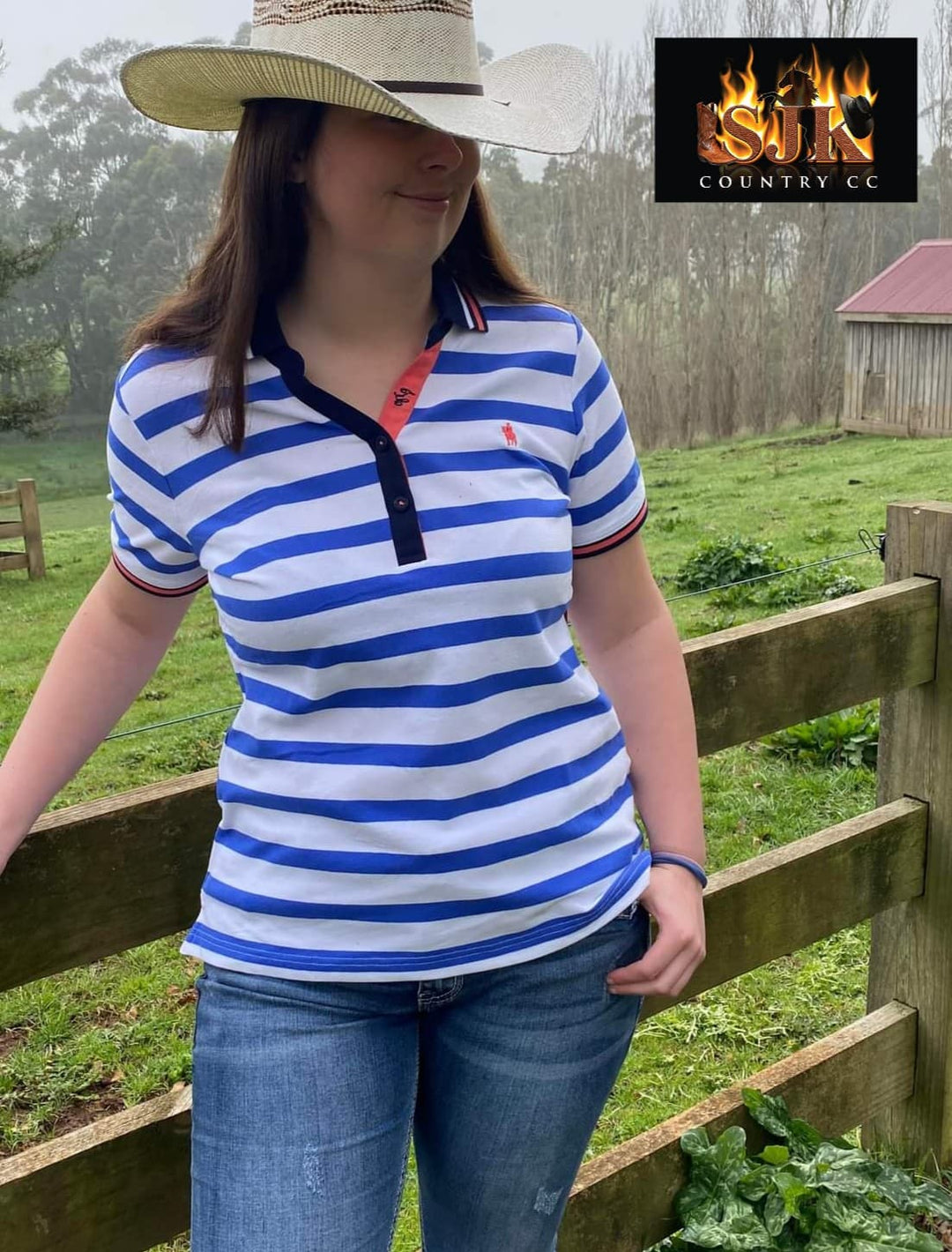 Thomas Cook Isla Cotton Polo Size 12