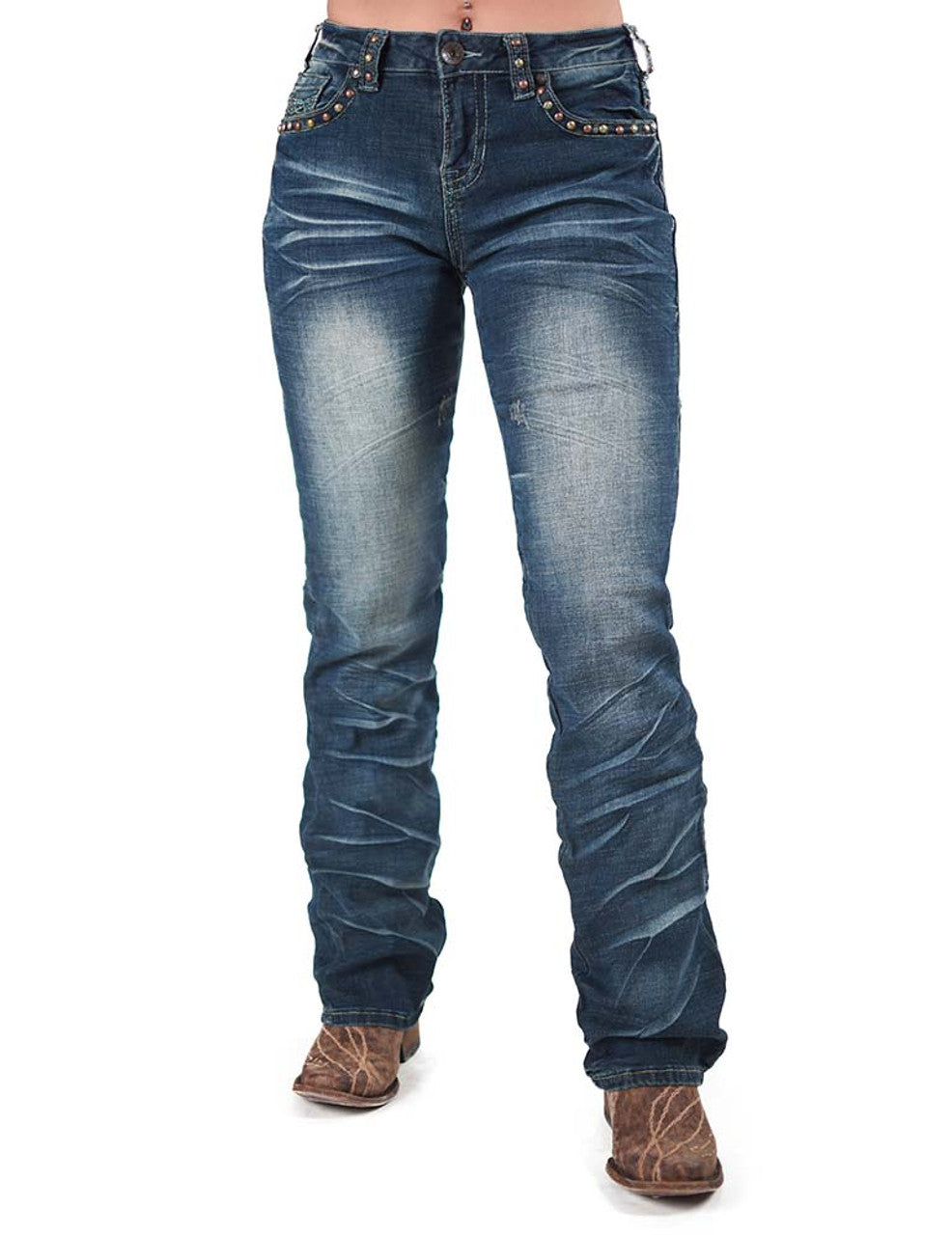 Cowgirl Tuff Wild Mustang Tuff Flex Jeans