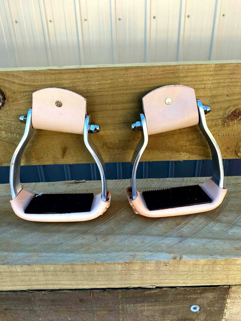 Stirrups - Angled Aluminium Stirrup Irons