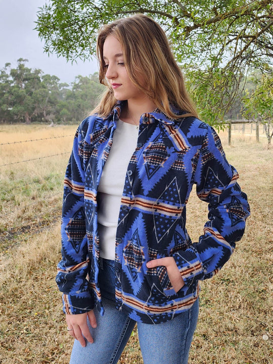 Outback Avery Big Shirt Fleece Jacket