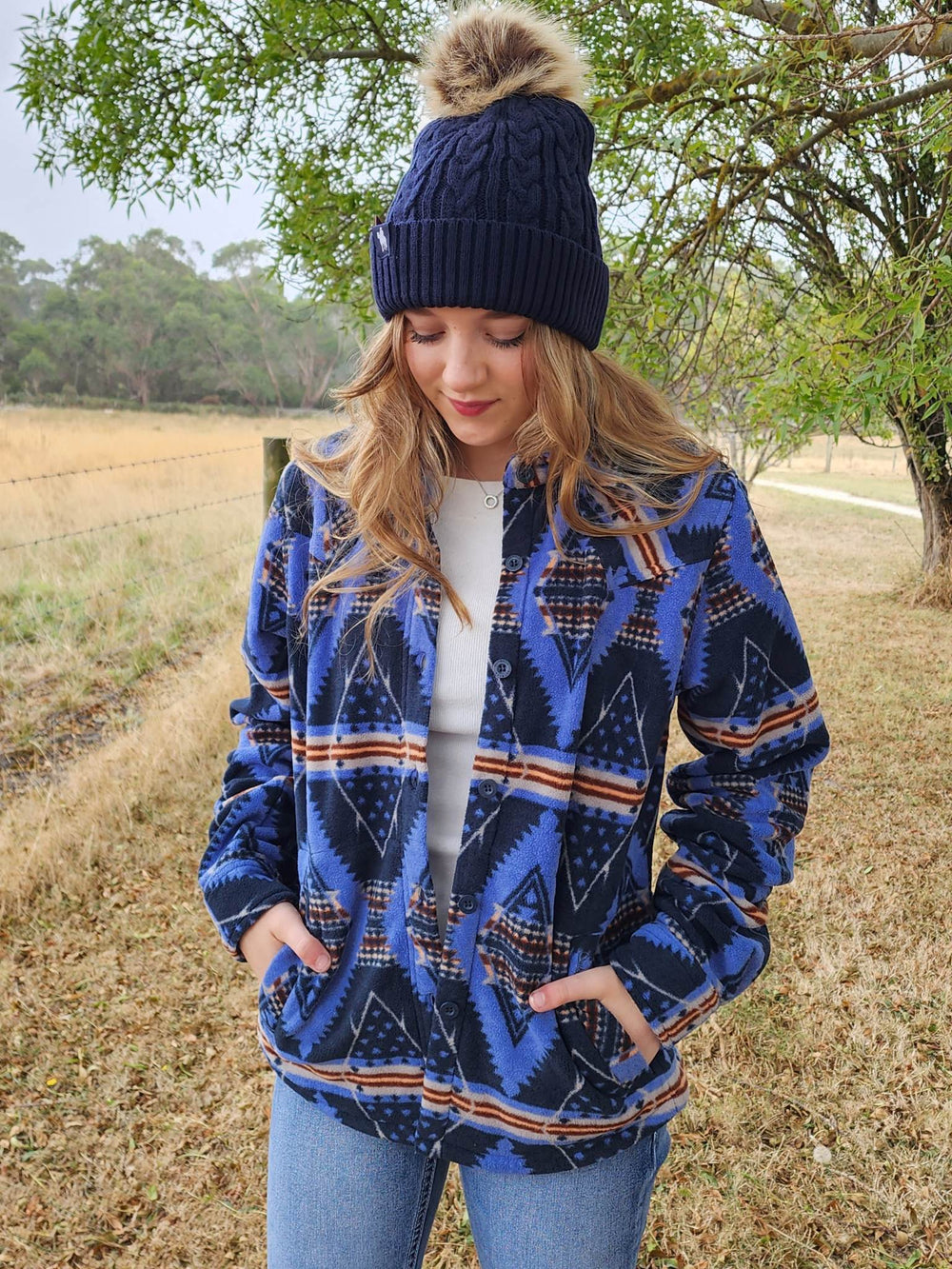 Outback Avery Big Shirt Fleece Jacket