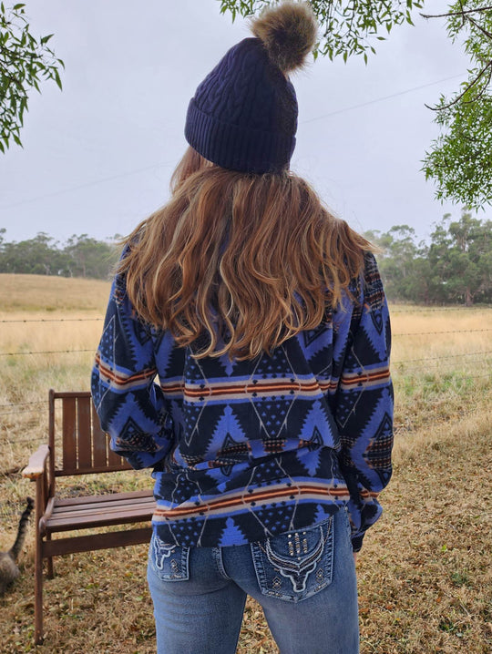 Outback Avery Big Shirt Fleece Jacket