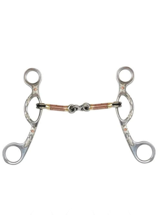 Bit -  Argentine snaffle with dogbone mouth 5.5"