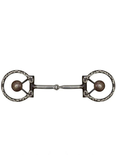 Bits - Western Show Snaffle Silver Overlay 5"
