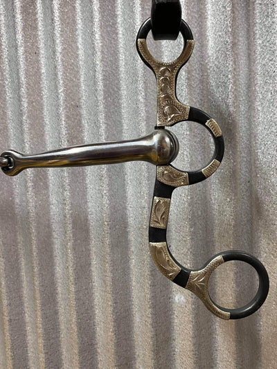Bits - Western Show Snaffle Argentine Style 5.5" Mouth