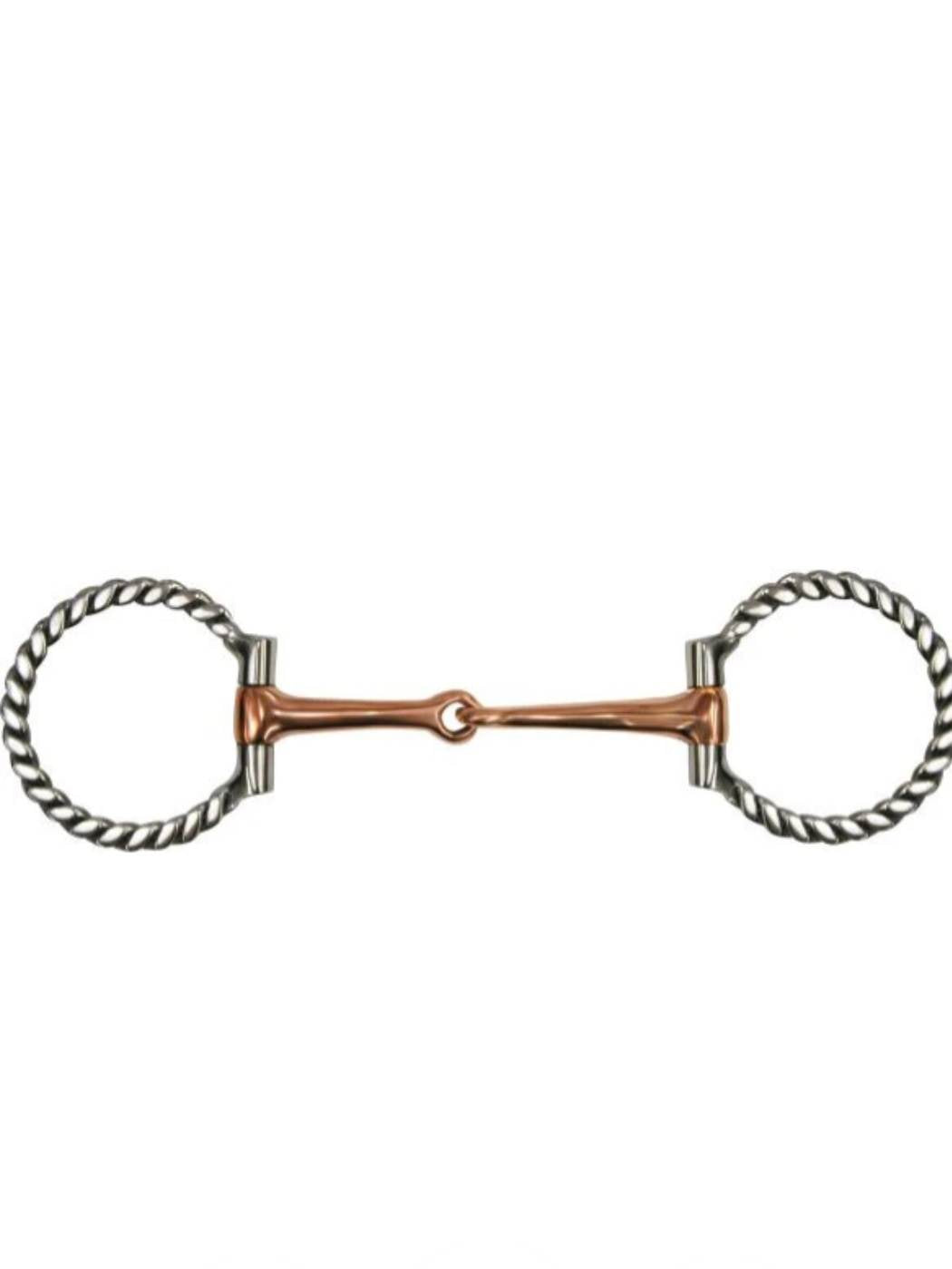 Bits - Stainless Steel & Copper D Ring Snaffle