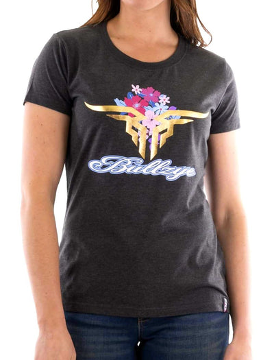 Bullzye Ladies  Bloom Tee Shirt Size 8