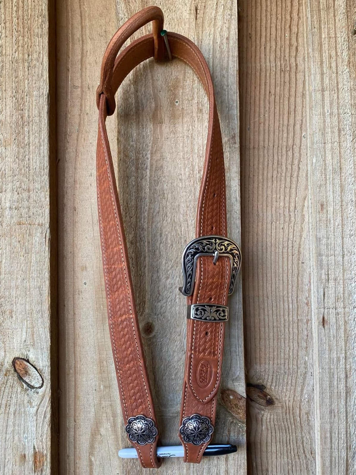 Western Bridle One Ear Show Belt Style High Quality Leather USA Made