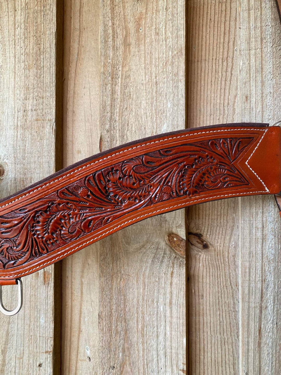 Tripping - Floral tooled  Breastcollar Breastplate
