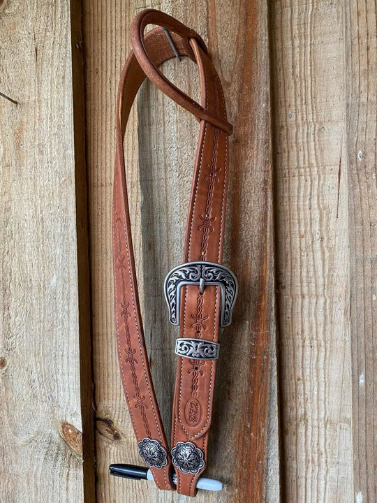 Western Bridle One ear Show Belt Style High Quality Leather USA Made