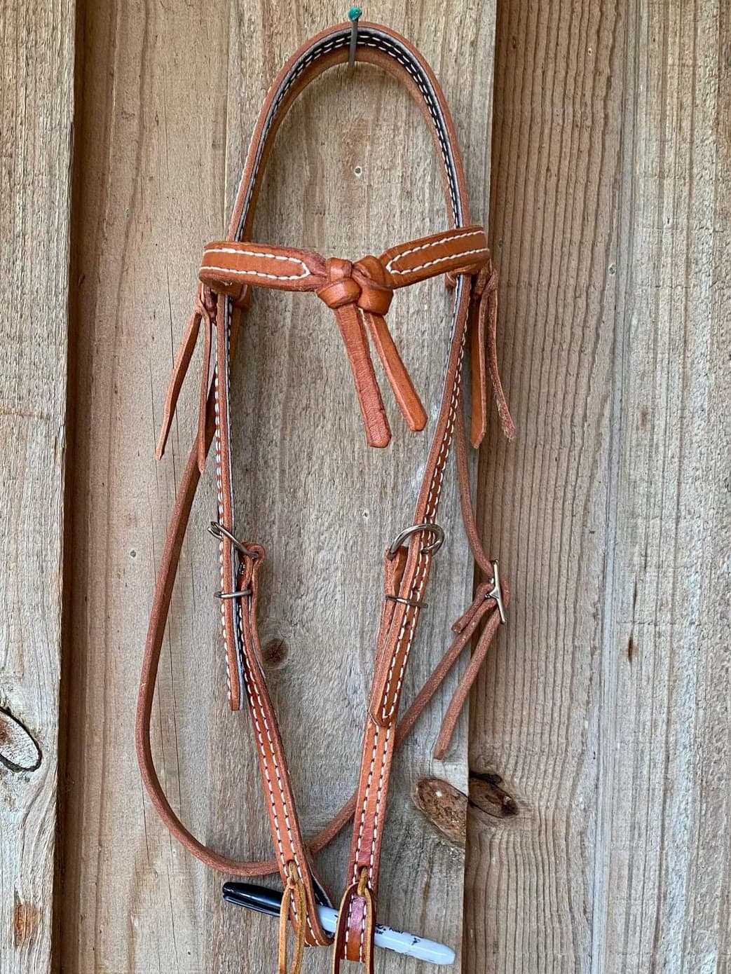 Western Bridle FUTURITY LIGHT OIL HEADSTALL W/ CONCHO ACCENTS