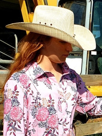 Outback Cairo Straw Hat Size 58 or 59