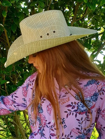 Outback Cairo Straw Hat Size 58 or 59