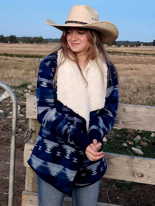 Pure Western Canyon Aztec Open cardigan  Jacket