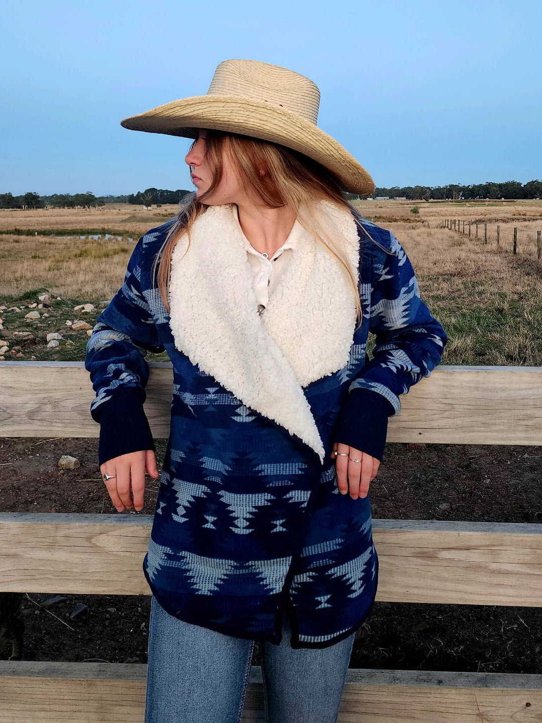 Pure Western Canyon Aztec Open cardigan  Jacket