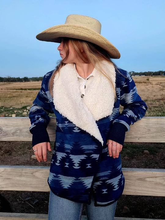 Pure Western Canyon Aztec Open cardigan  Jacket