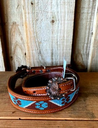 Collar - Couture Leather Western Dog Collar DC24