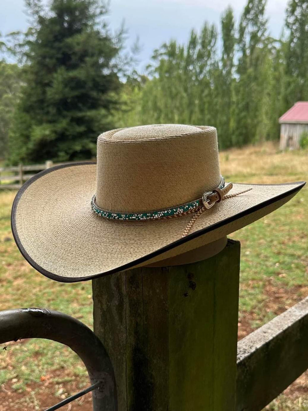 Wrangler Coban Western Hat Palm Leaf