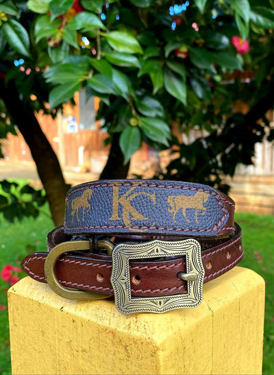 Collar - Klassy Cowgirl Leather Western Dog Collar Limited Edition